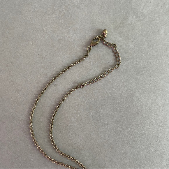 SOLD Clock Pendant Necklace - Picture 6 of 10